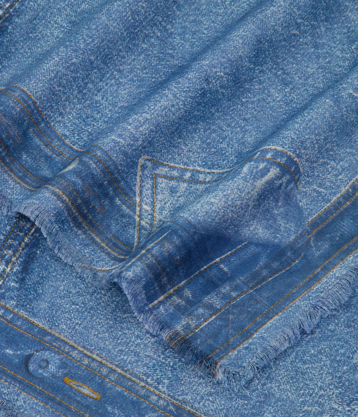 Jeans Shirt Scarf