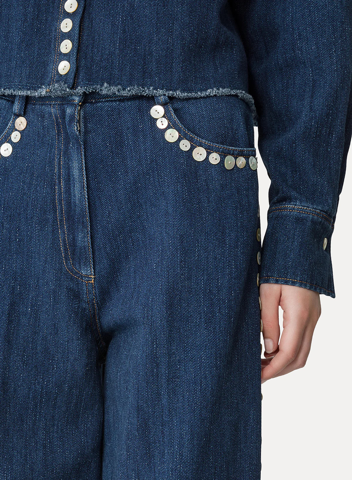 Denim Calvary 5 Pocket Pant in INDIGO