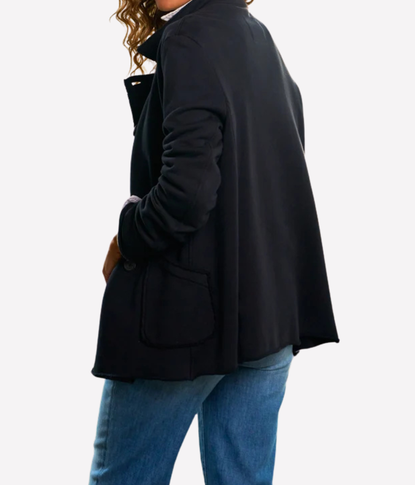 Sweatshirt Peacoat In British Royal Navy