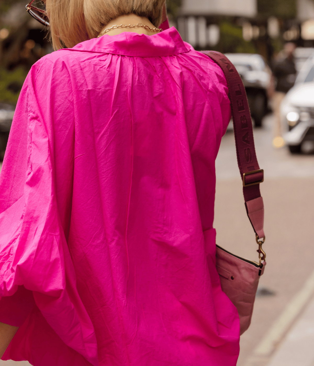 Satchi Shirt in FUSCHIA