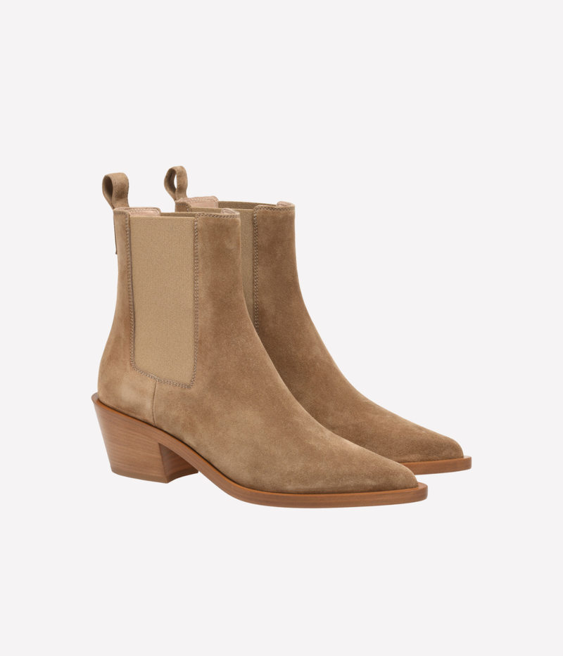 Wylie Camoscio Stivale in Camel