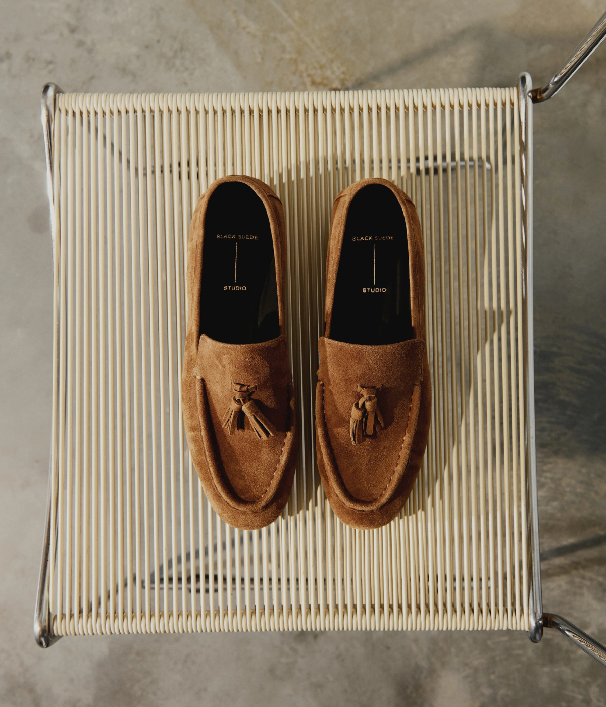 Finn Loafer in Tobacco Suede