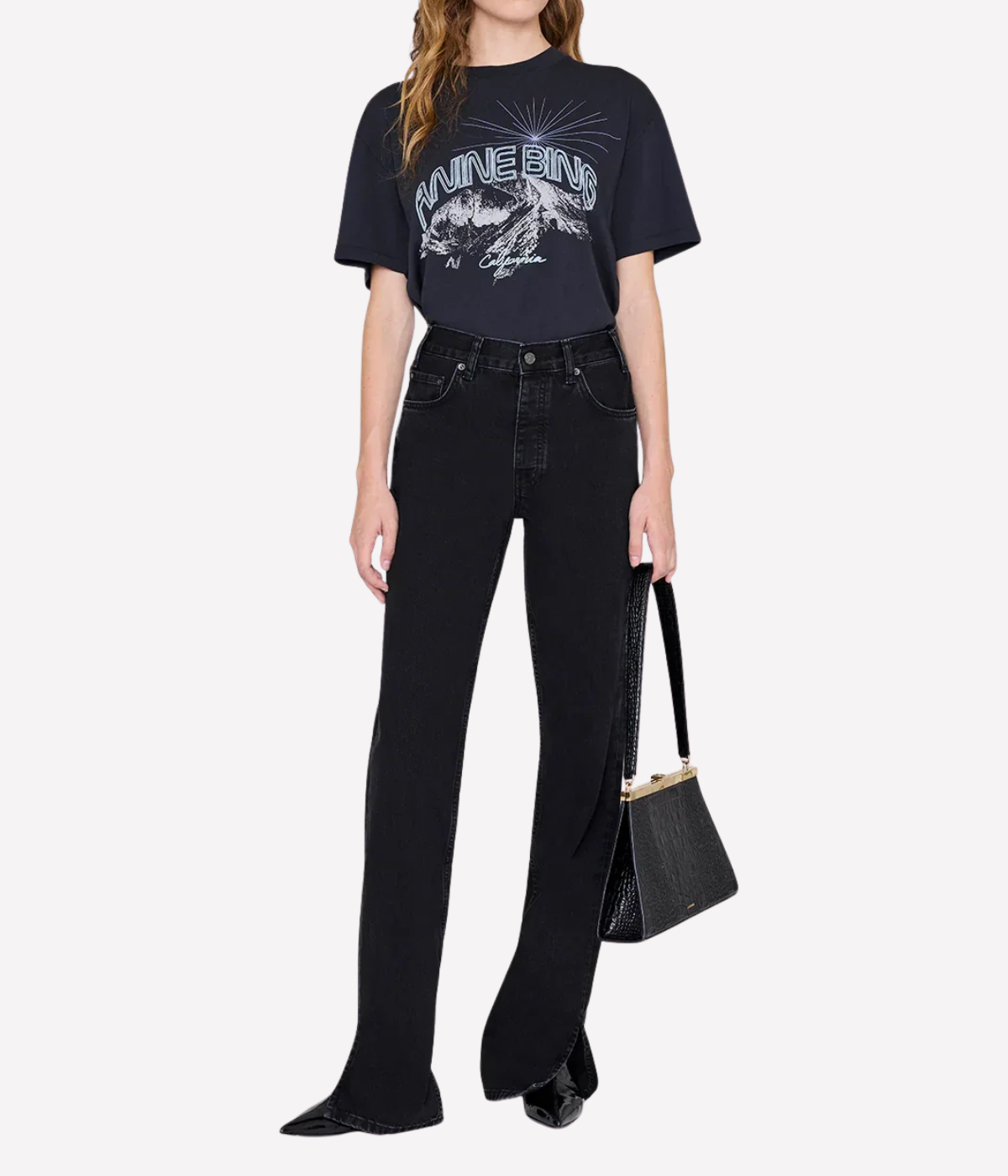 Walker Tee California in Vintage Black