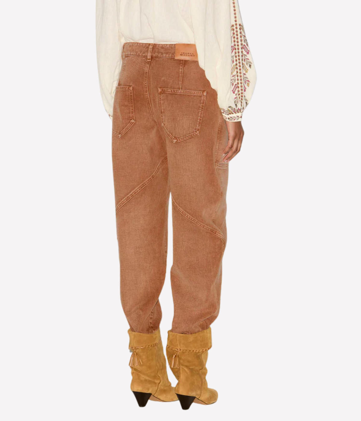 Catarina Pant in Ochre