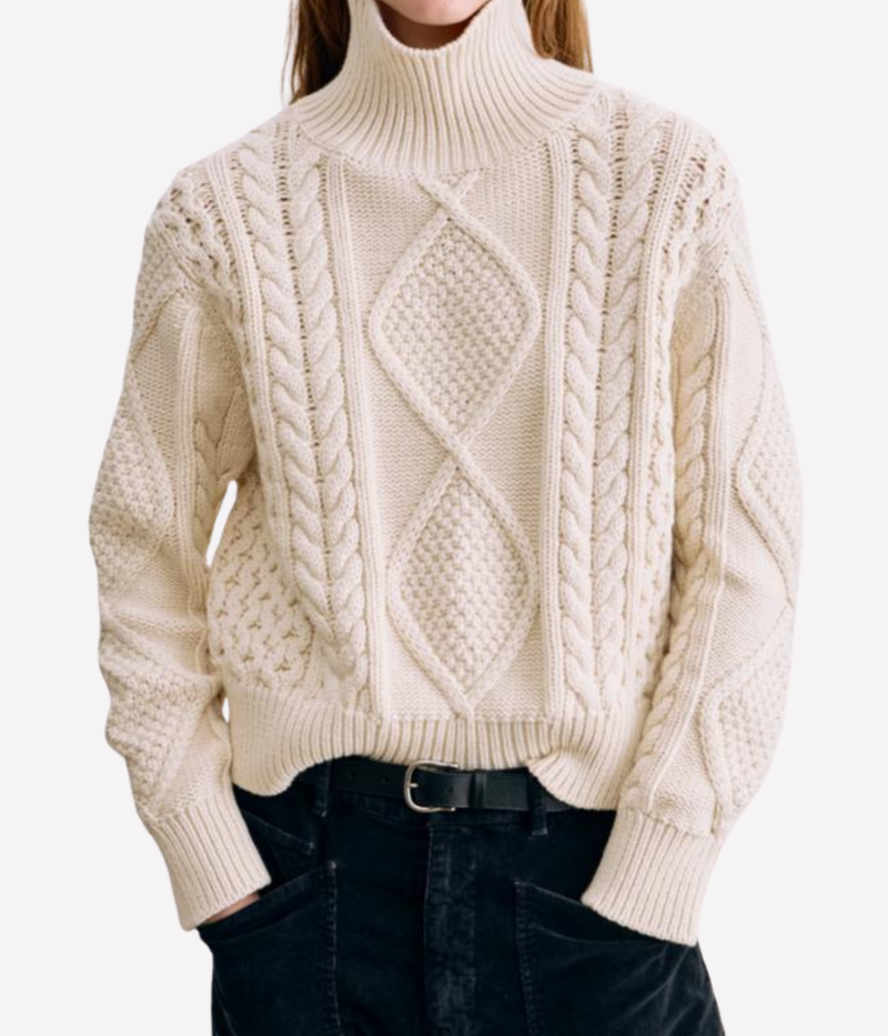 Kimmy Sweater in Ecru