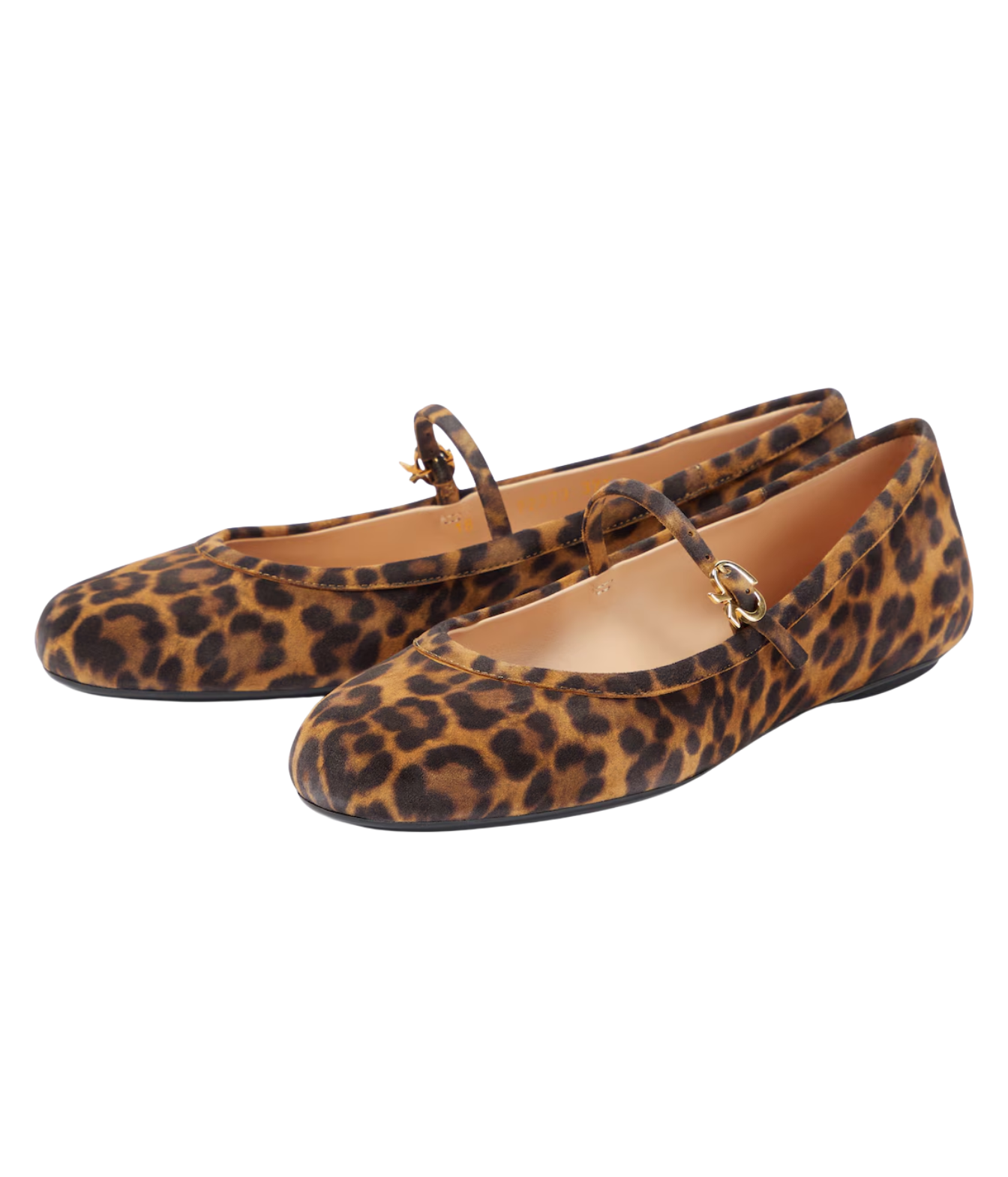 Carla Ballet Flat In Almond Leopard