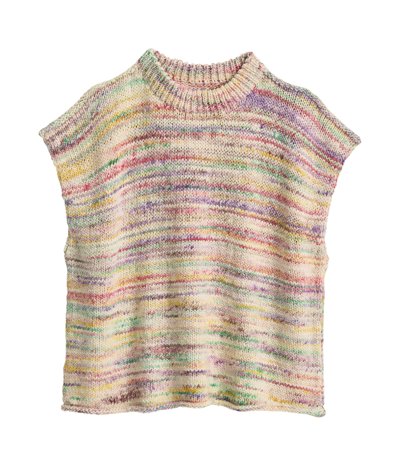 Gaia Knit Sweater Vest in Sprinkles