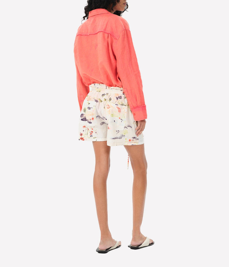 Dorreo Noah Shorts in Ecru