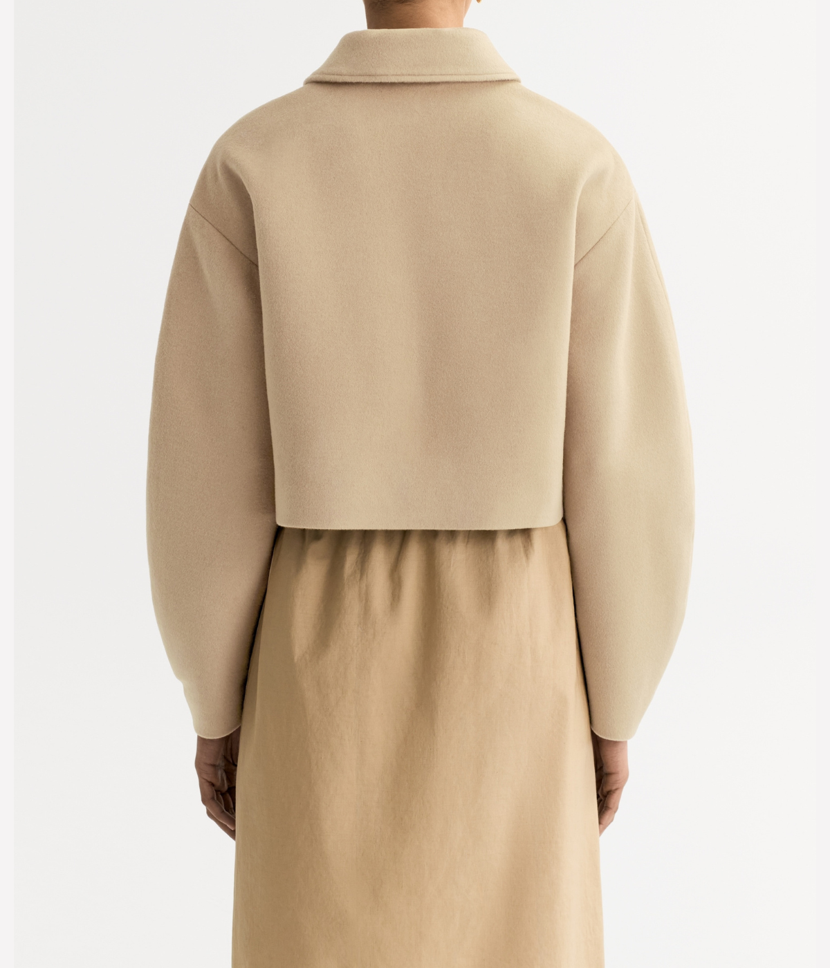 Zip Jacket in Camel