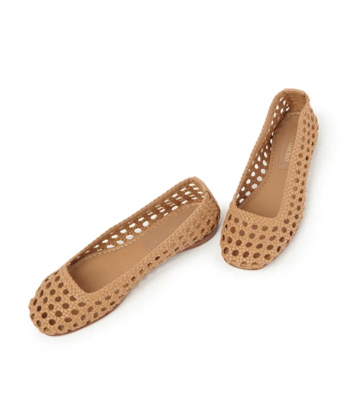 Shell Flat in Camel
