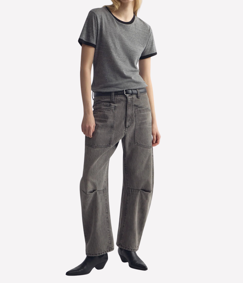 Shon Jean In Ash Grey Wash