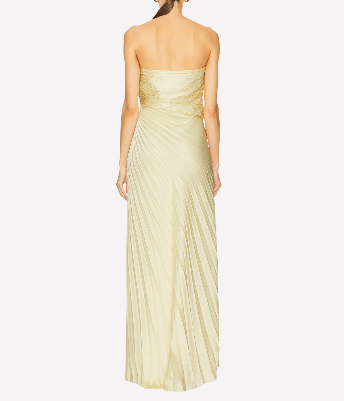 Bianca Dress in Light Canary