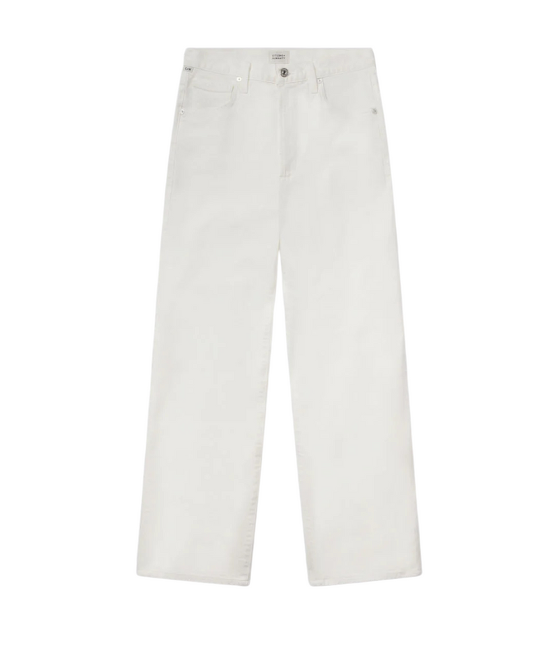Caia Straight Jean in Soft White