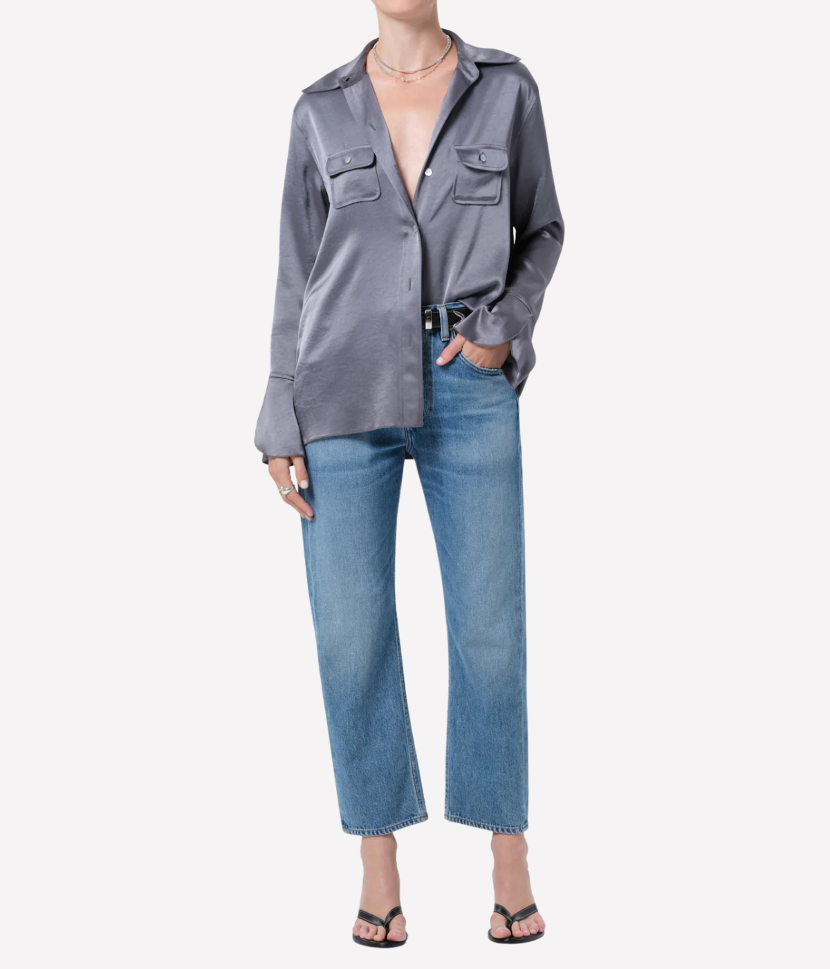 Cropped Winslow Jean In Solstice