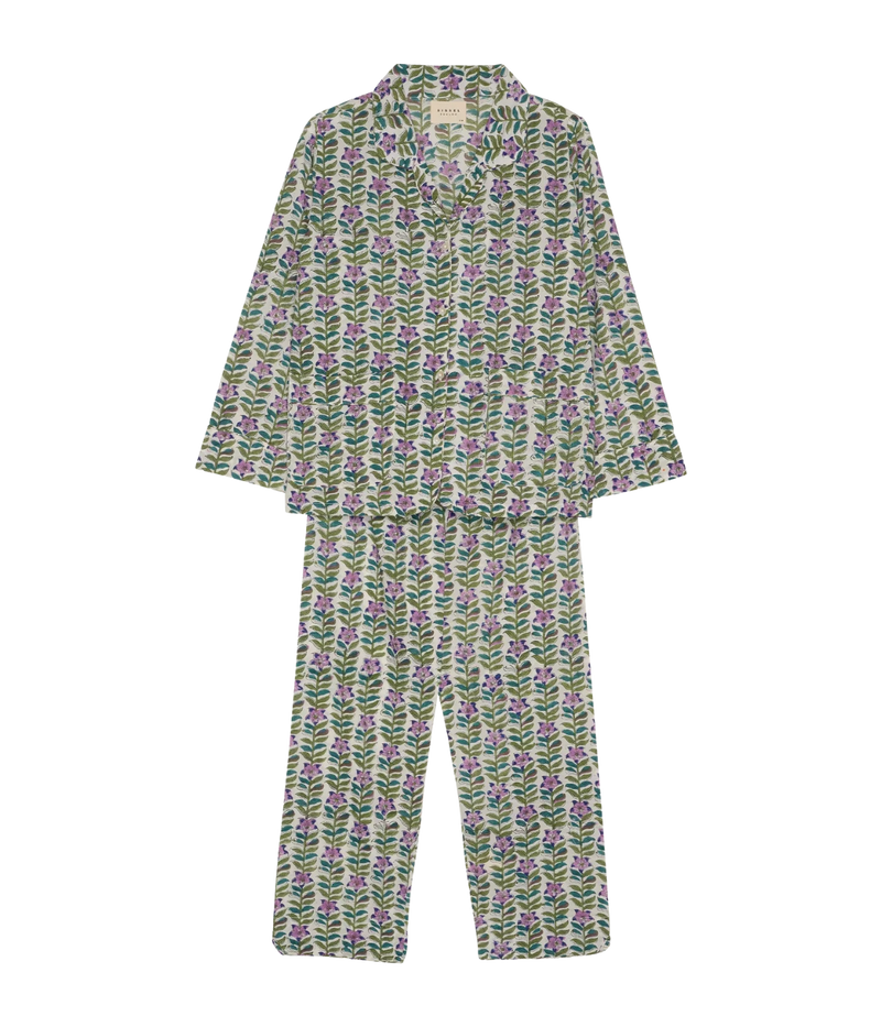 Nuit Pyjamas Set In Lavender Flower