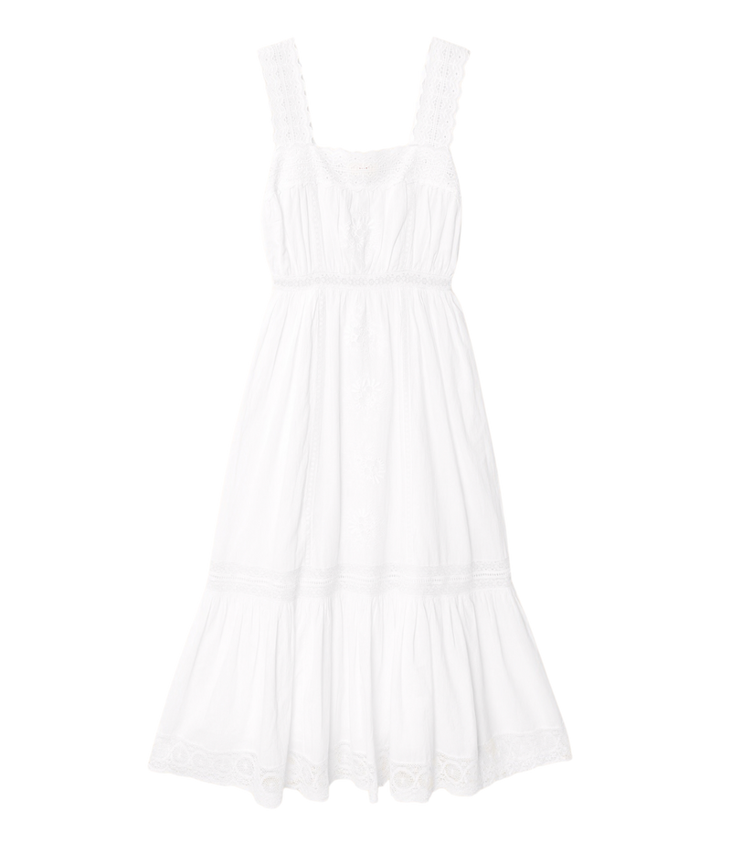 Anita Dress In White