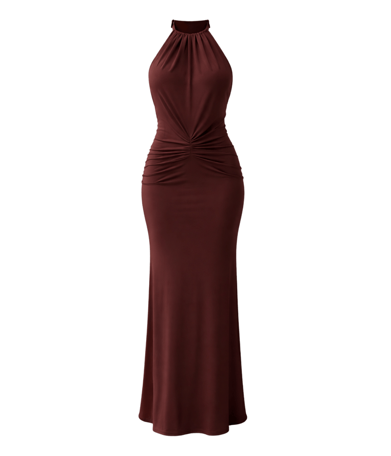 New Giovanna Dress In Chocolate