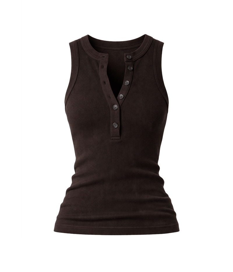Caralyn Tank In Chocolate