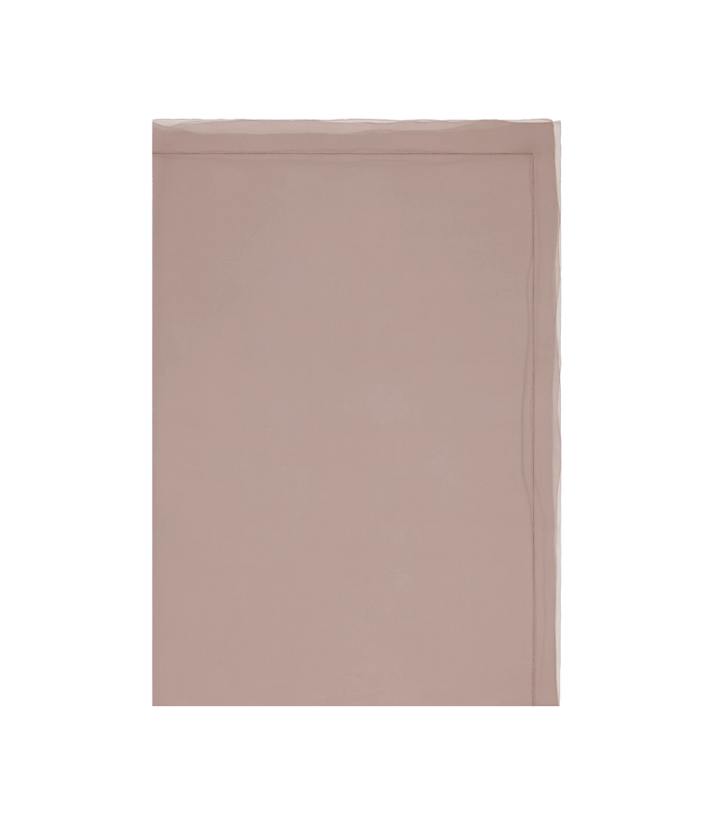 A single rectangular sheet of dusty rose pink paper or cardstock