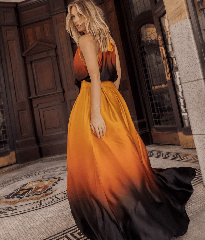 Louka Top In Degrade Sunset