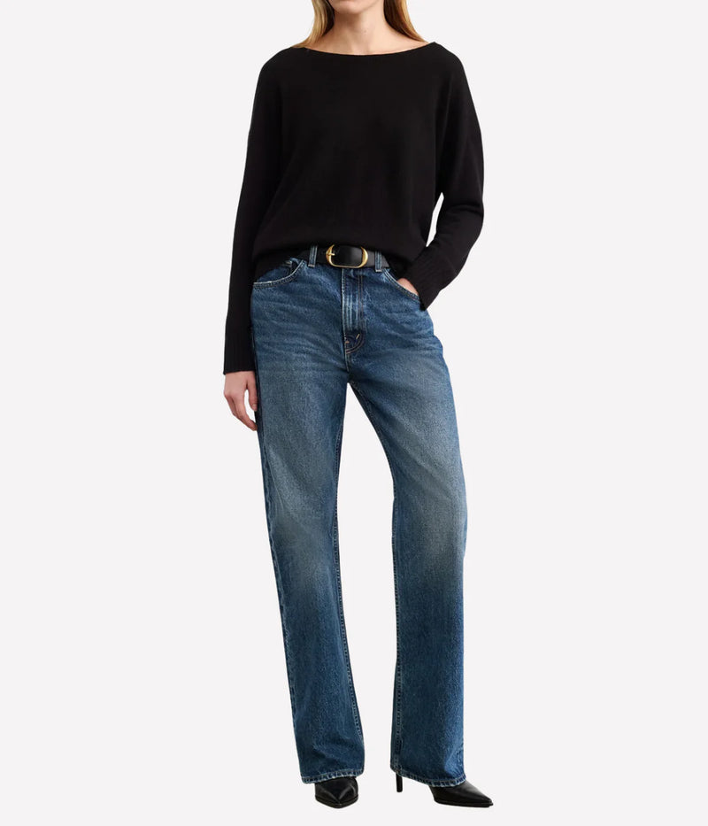 Boyfriend Sweater in Black