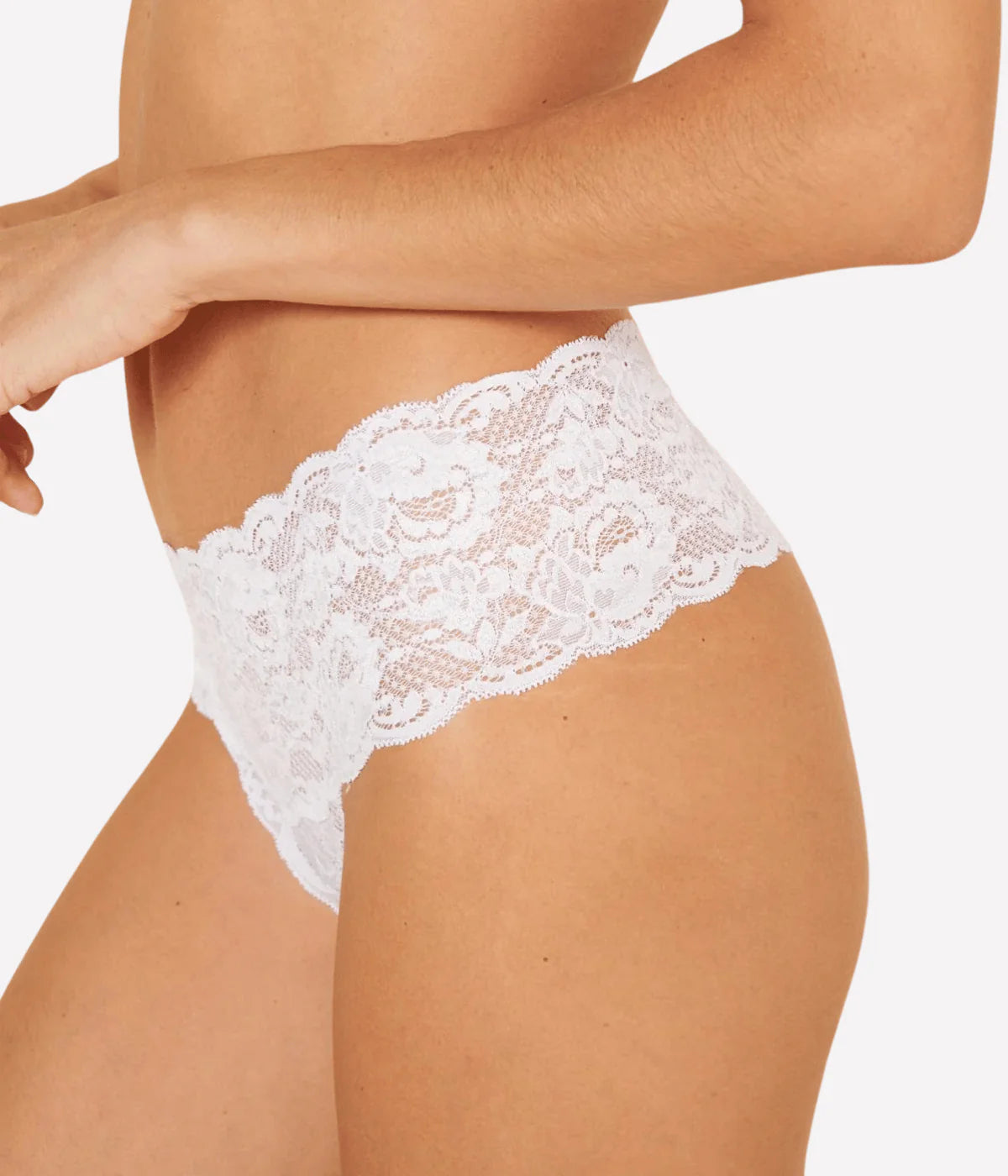 Comfie Thong in White