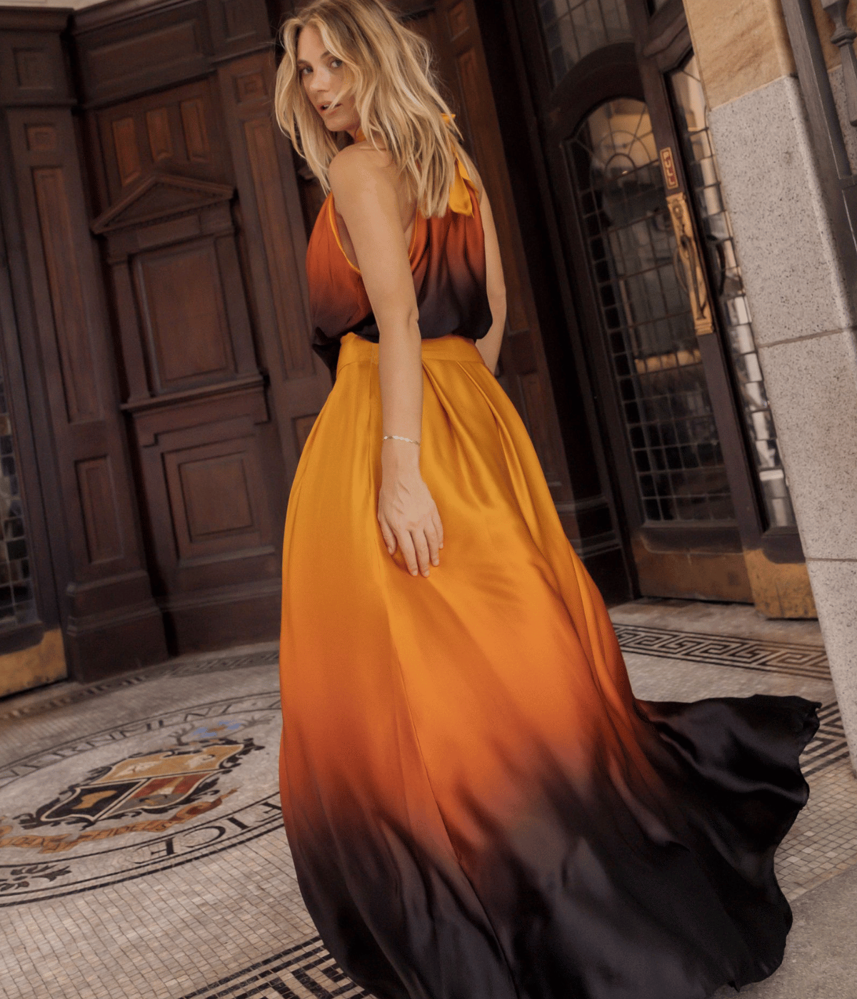Calypso Skirt in Degrade Sunset