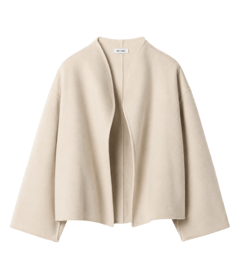 Short Jacket In Chalk