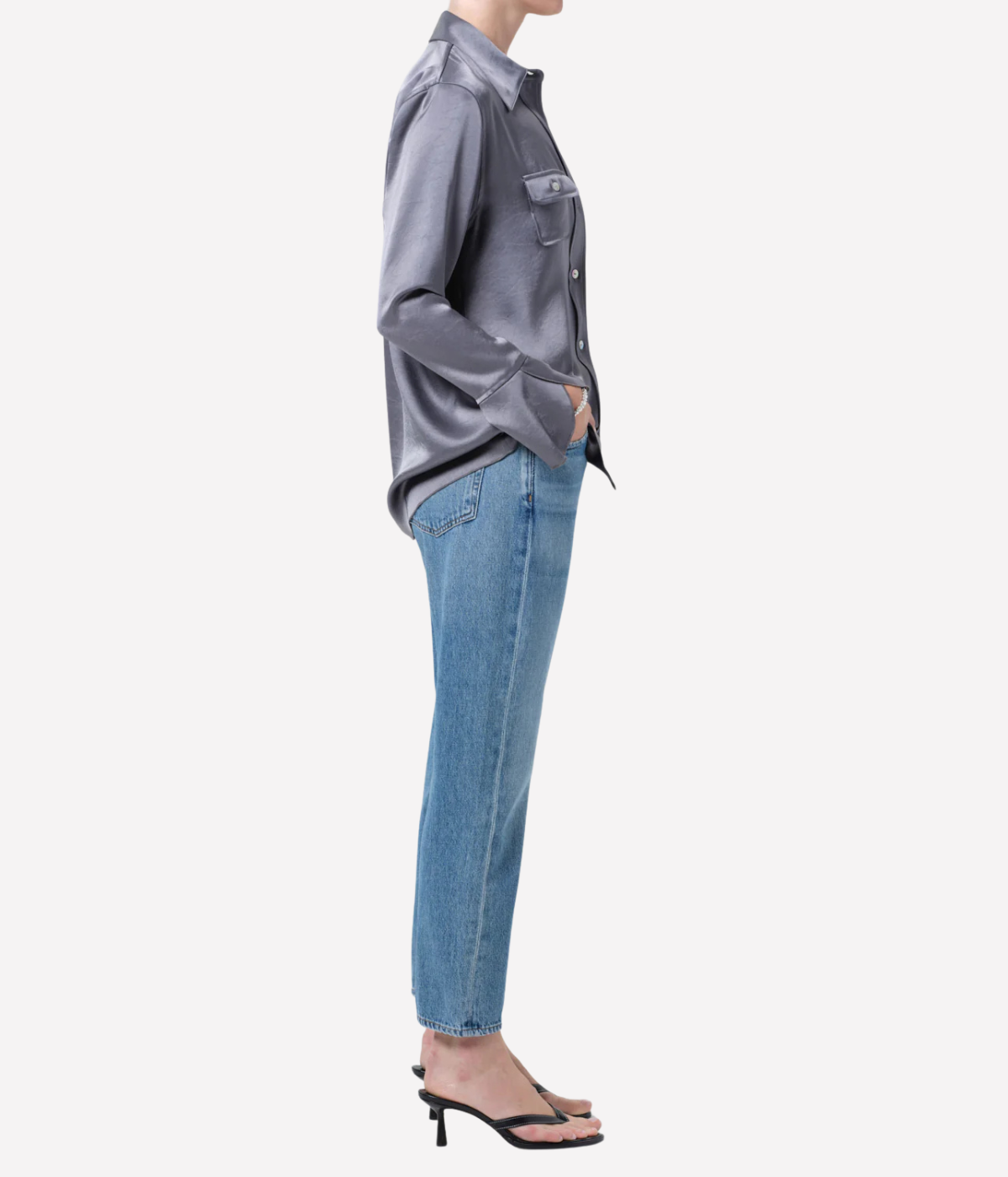 Cropped Winslow Jean In Solstice