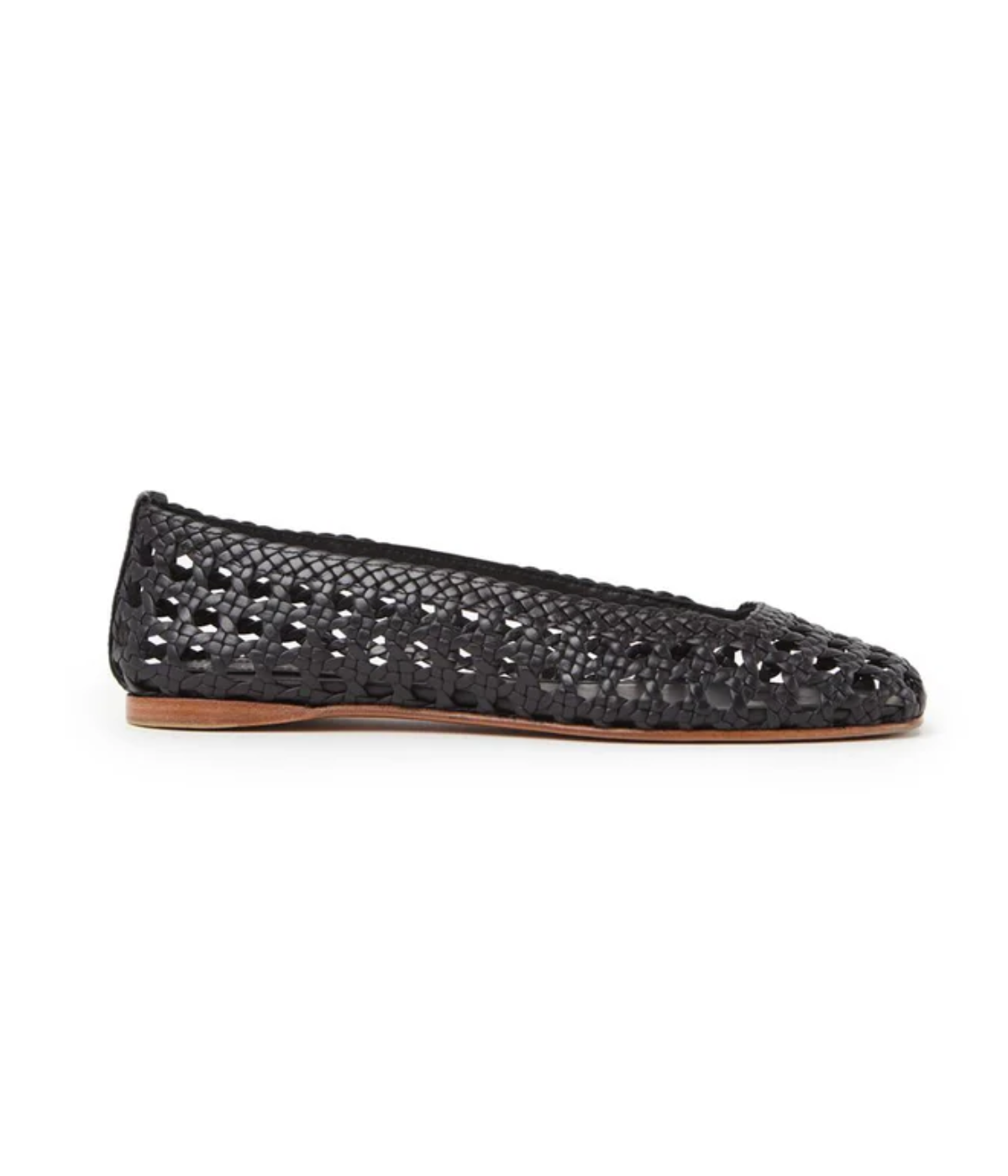 Shell Flat in Black