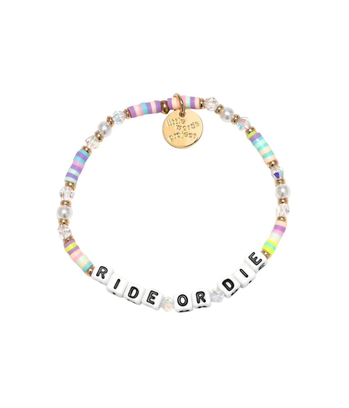 Ride or Die Bracelet in Soft Serve