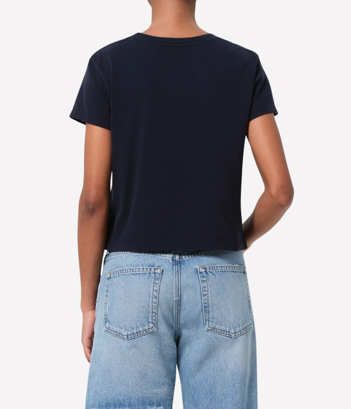 Adine Shrunken Tee in Stormy