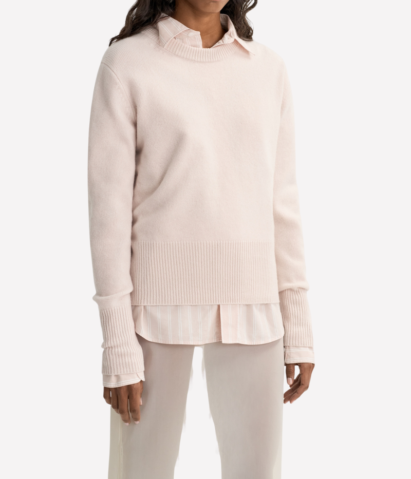 Classic Crewneck in Powder