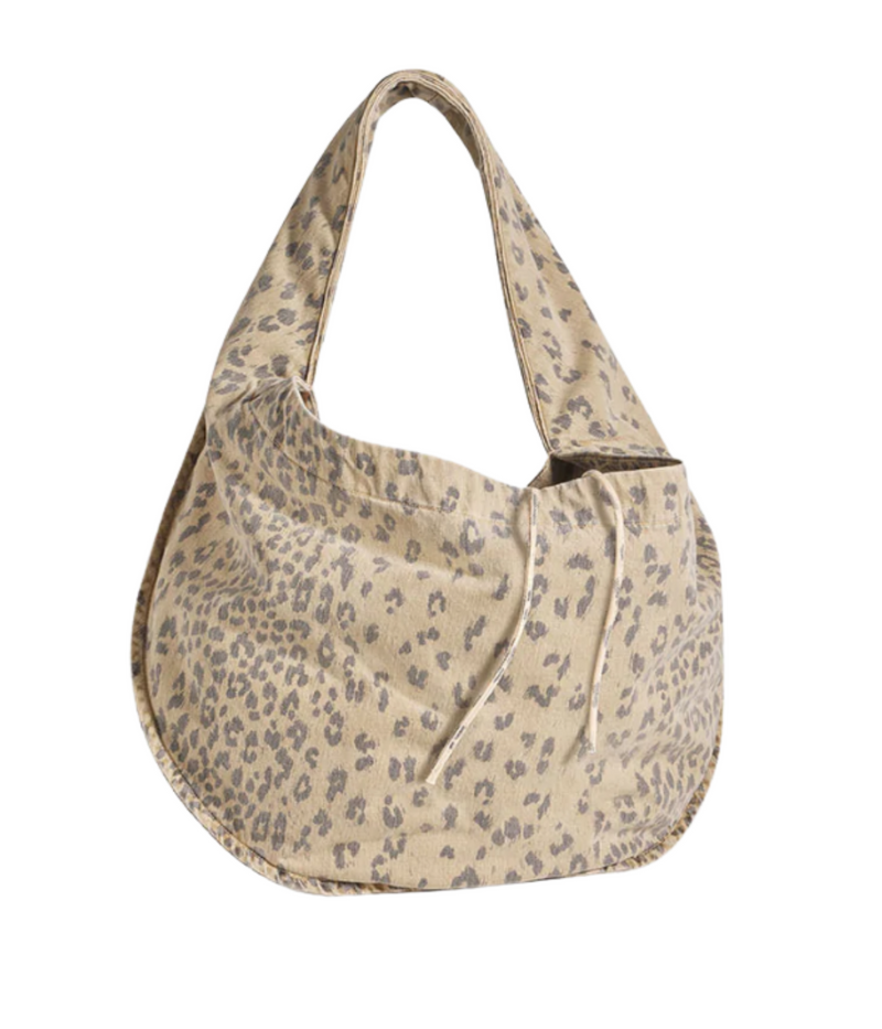 Boho Bag In Natural Cheetah