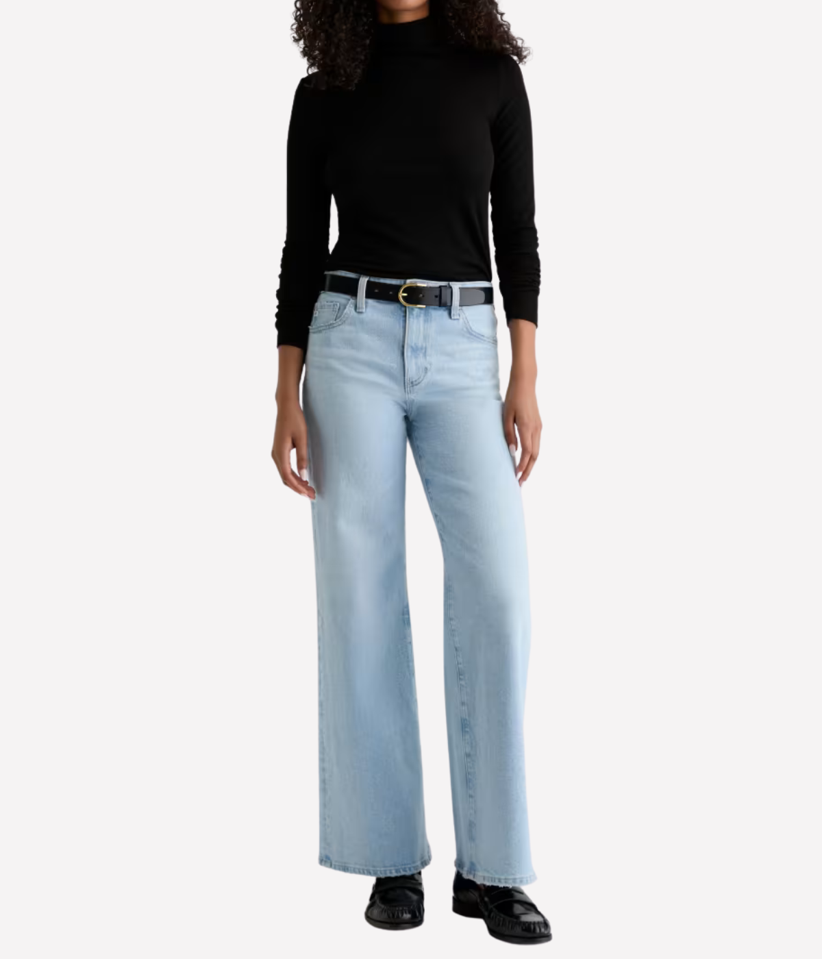 Saige Wide Leg Jean in Florina