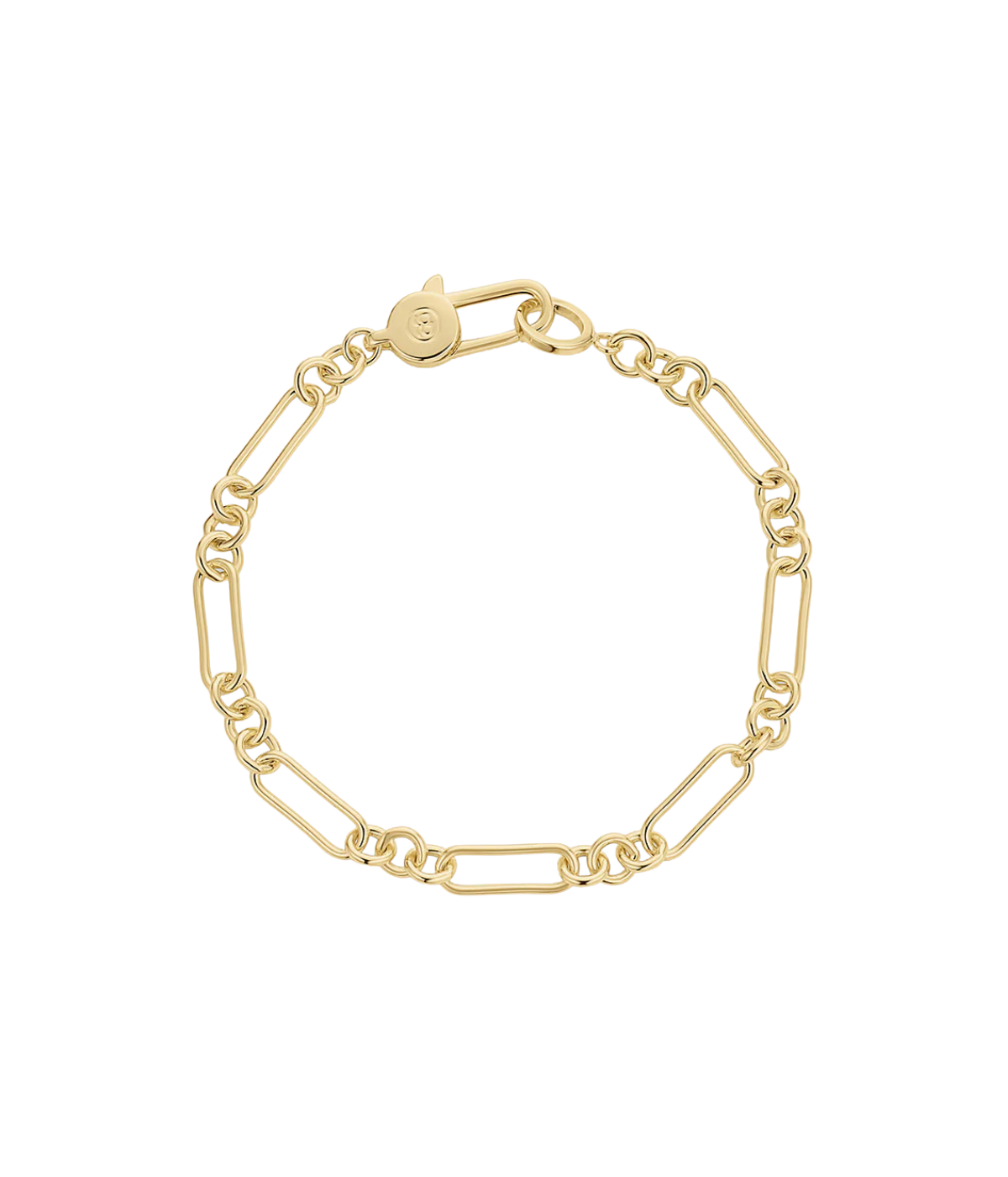 Reed Link Bracelet in 18K Gold