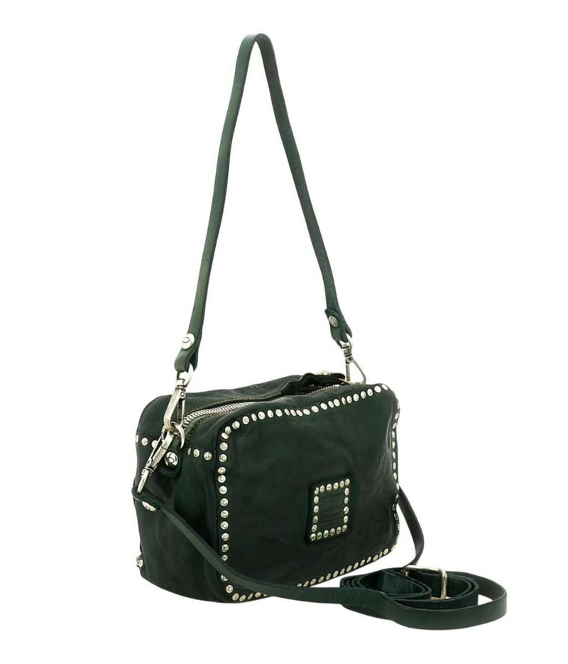 Studded Bowling Bag by campomaggi single product shot