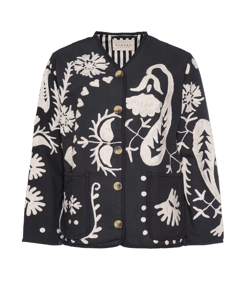 Maggie Jacket In Salt & Pepper