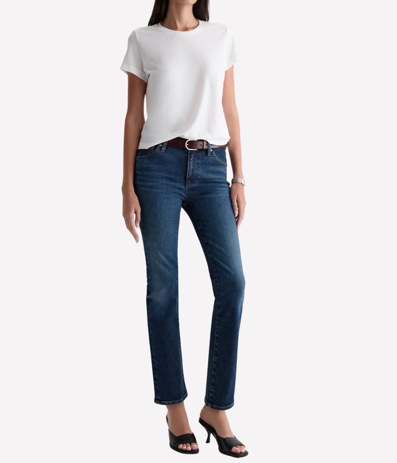 Mari Crop Jean in Night Cap
