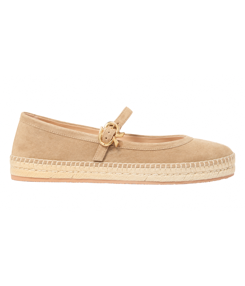 Elda Ballet Flat In Camel