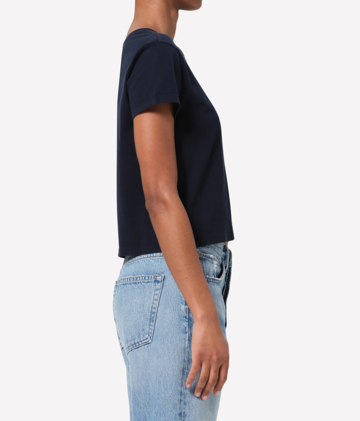 Adine Shrunken Tee in Stormy