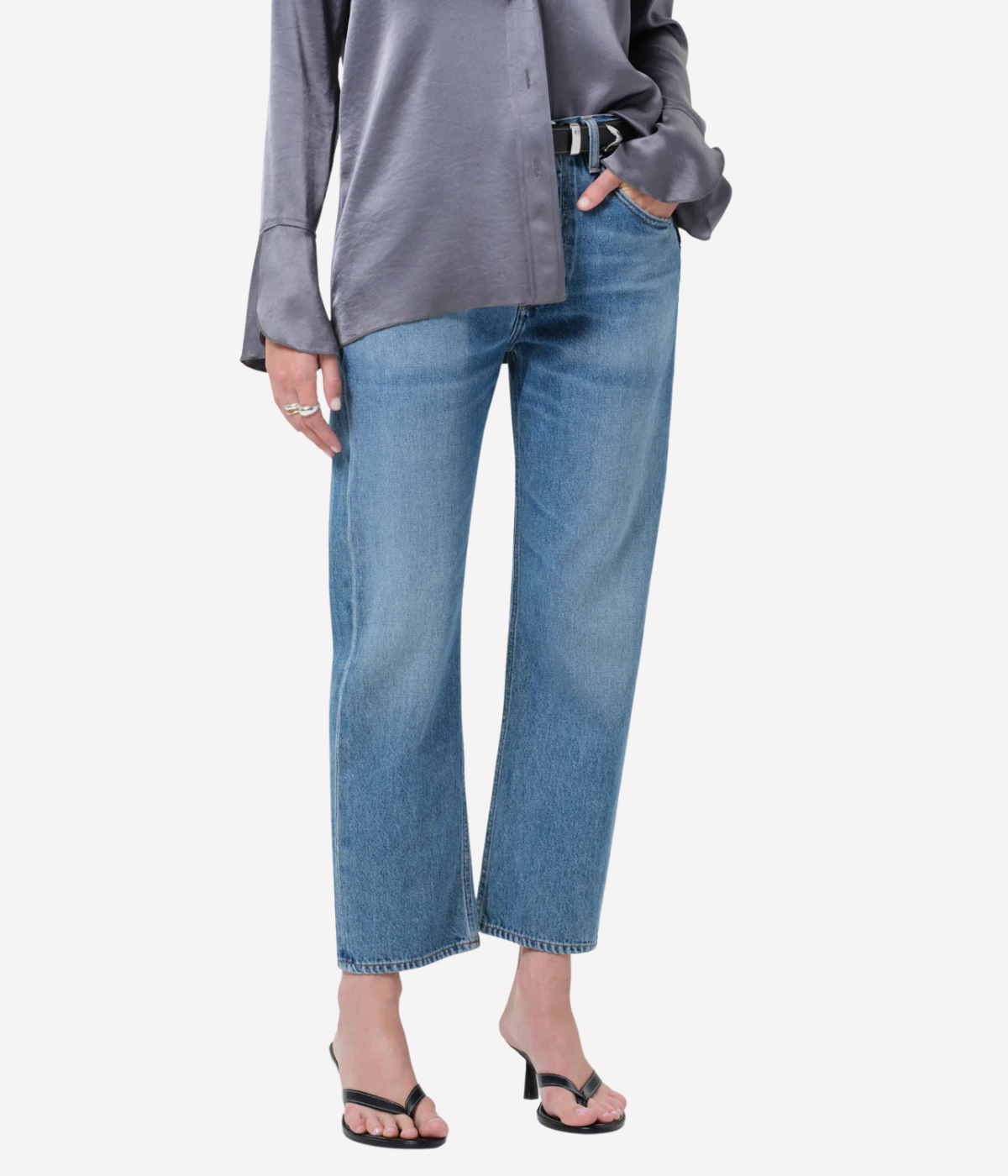 Cropped Winslow Jean In Solstice
