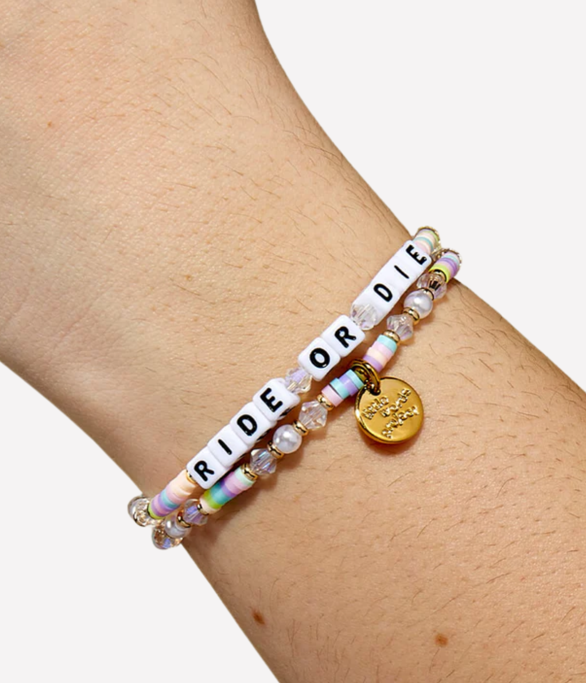 Ride or Die Bracelet in Soft Serve