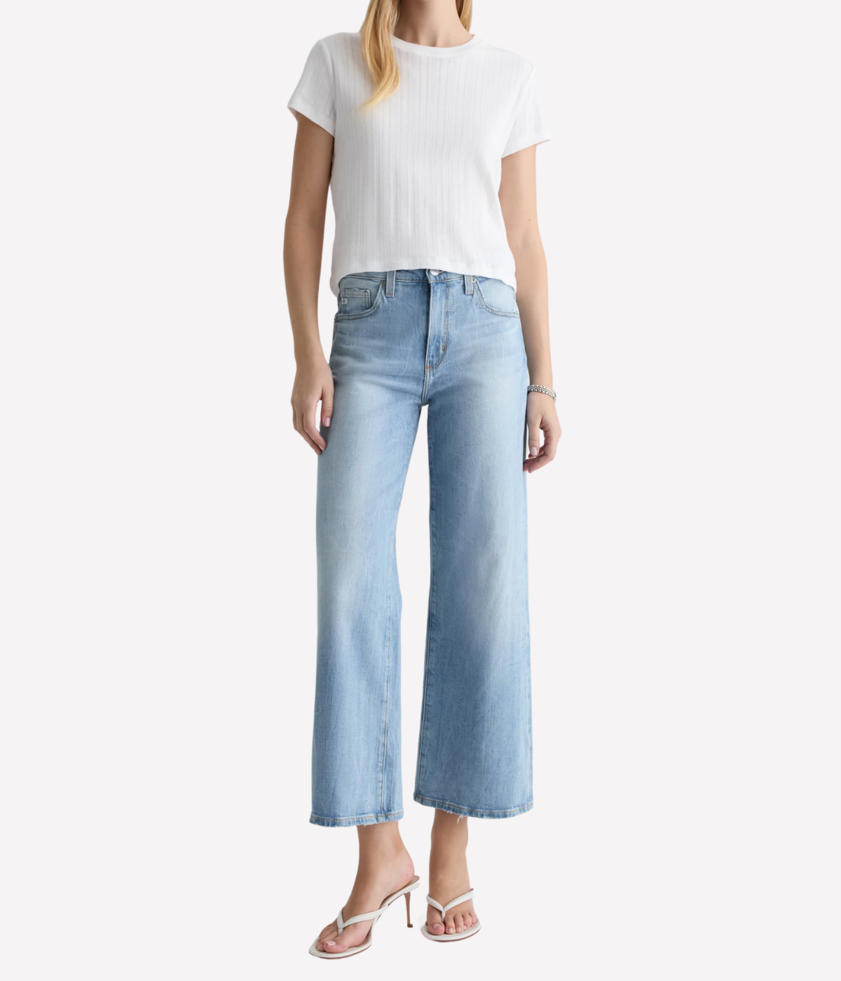 Saige Wide Leg Crop in Kings River