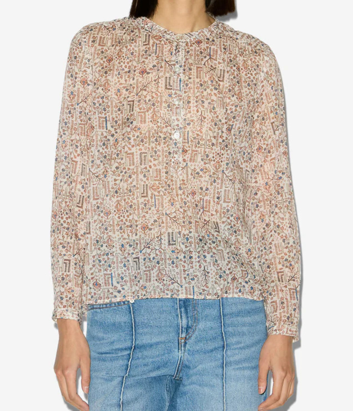 Maria Top in Ecru
