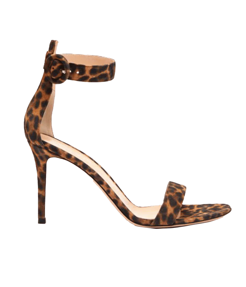 Portofino 85 in Almond Leopard Print