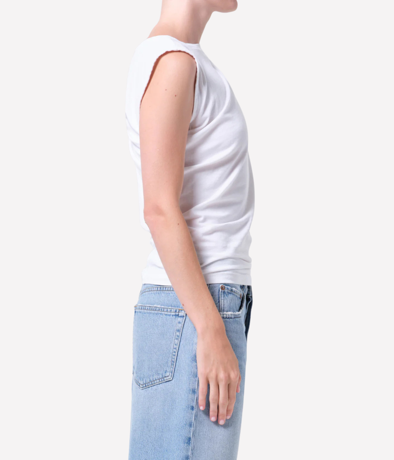 Beth Tee In White