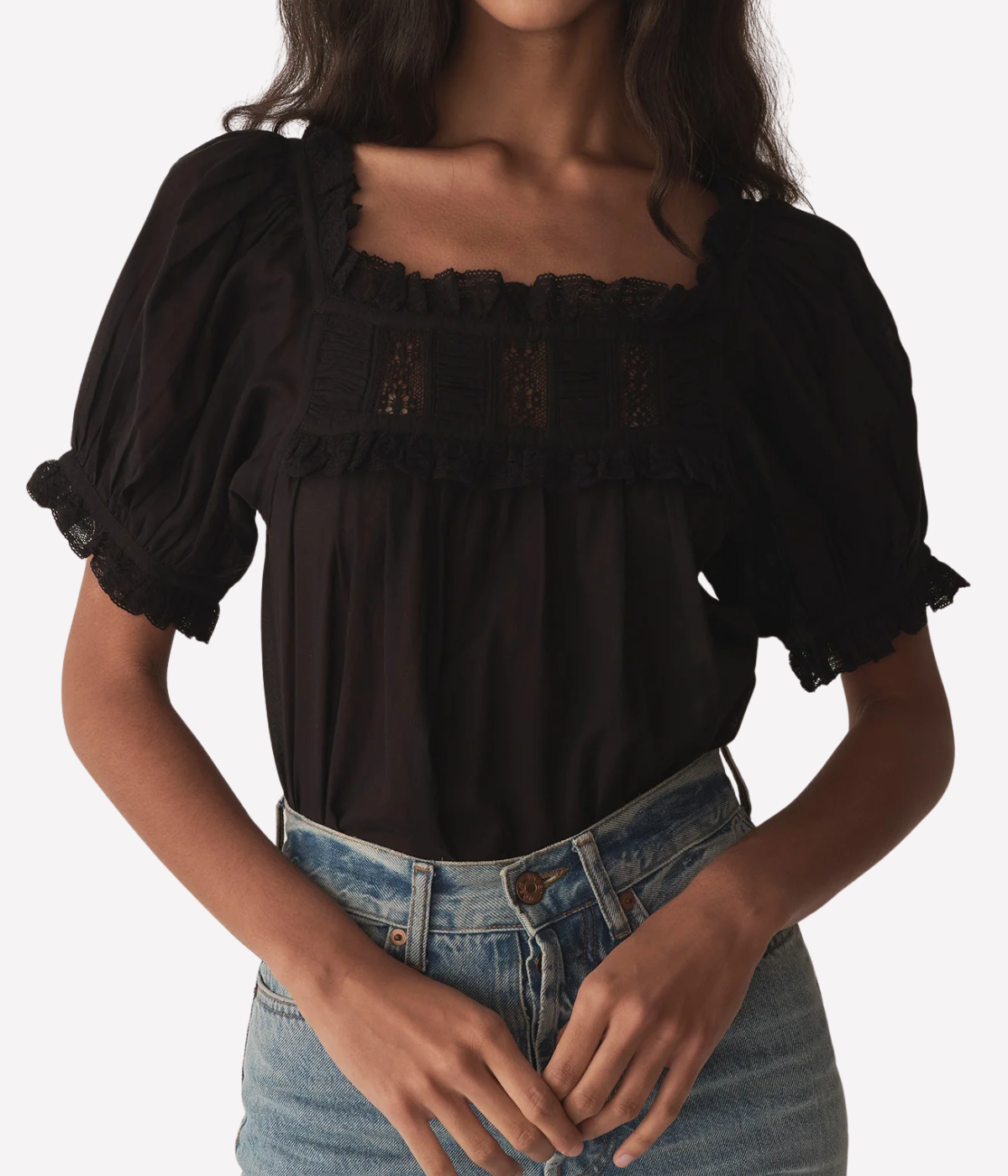 Frances Top in Black