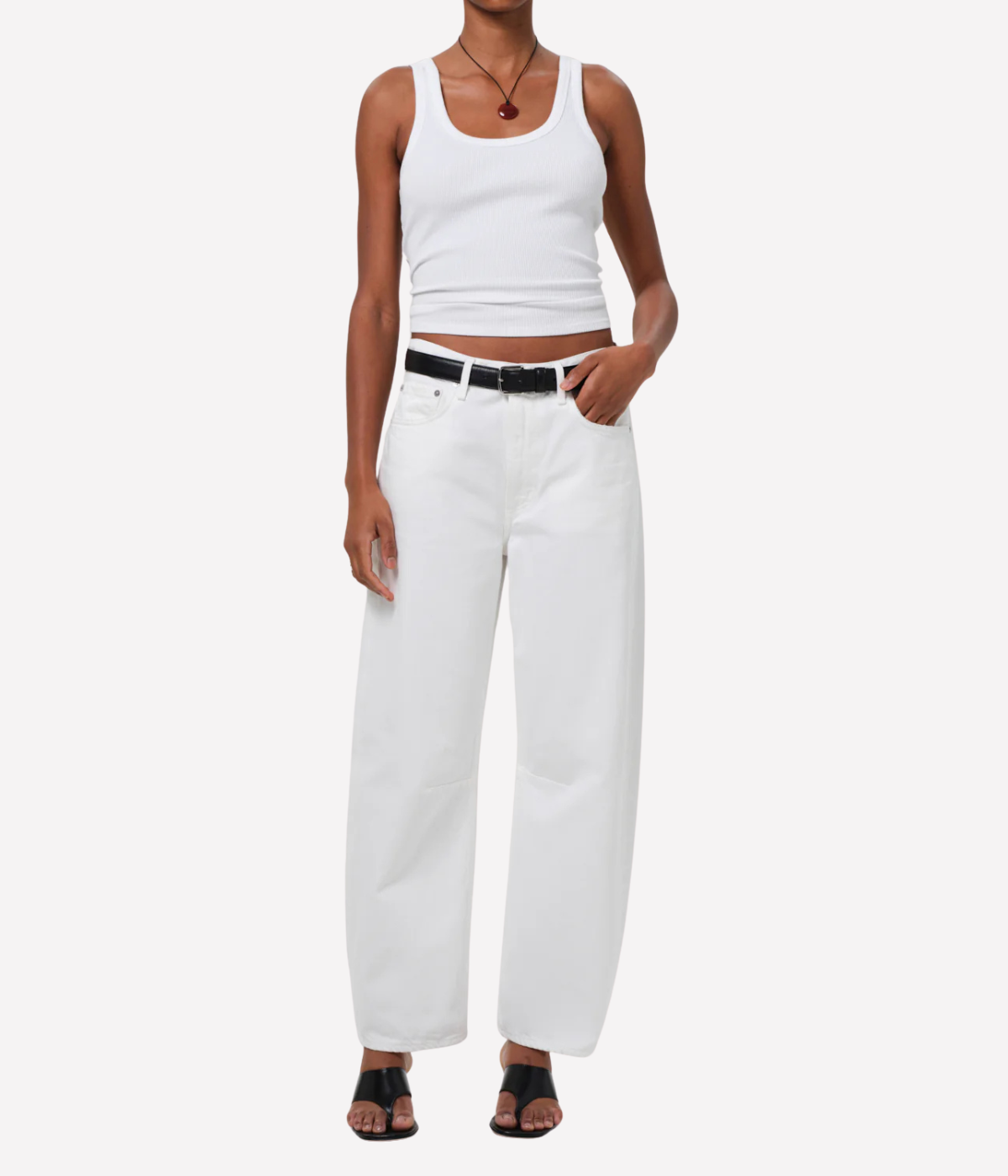 Miro Jean In Soft White