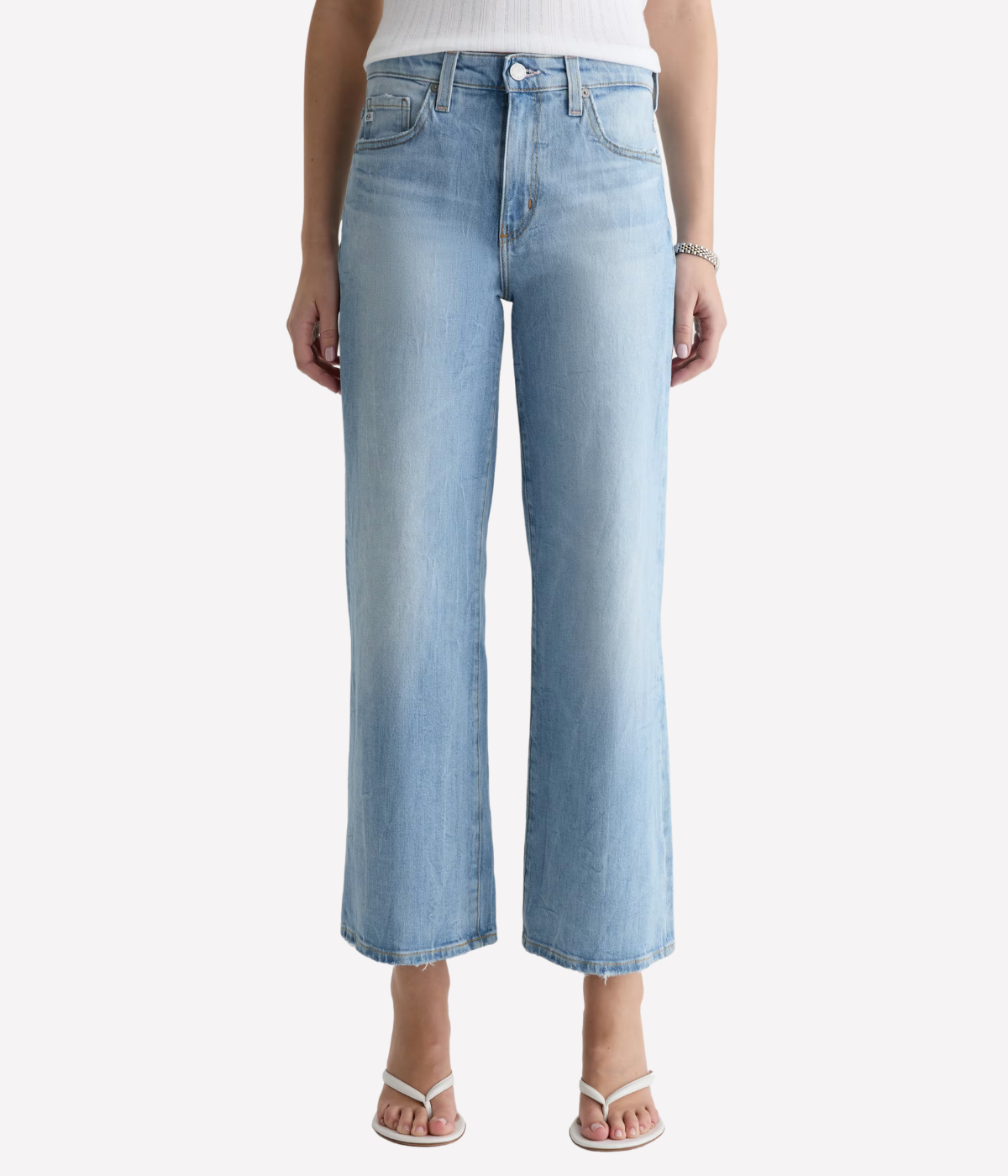 Saige Wide Leg Crop in Kings River